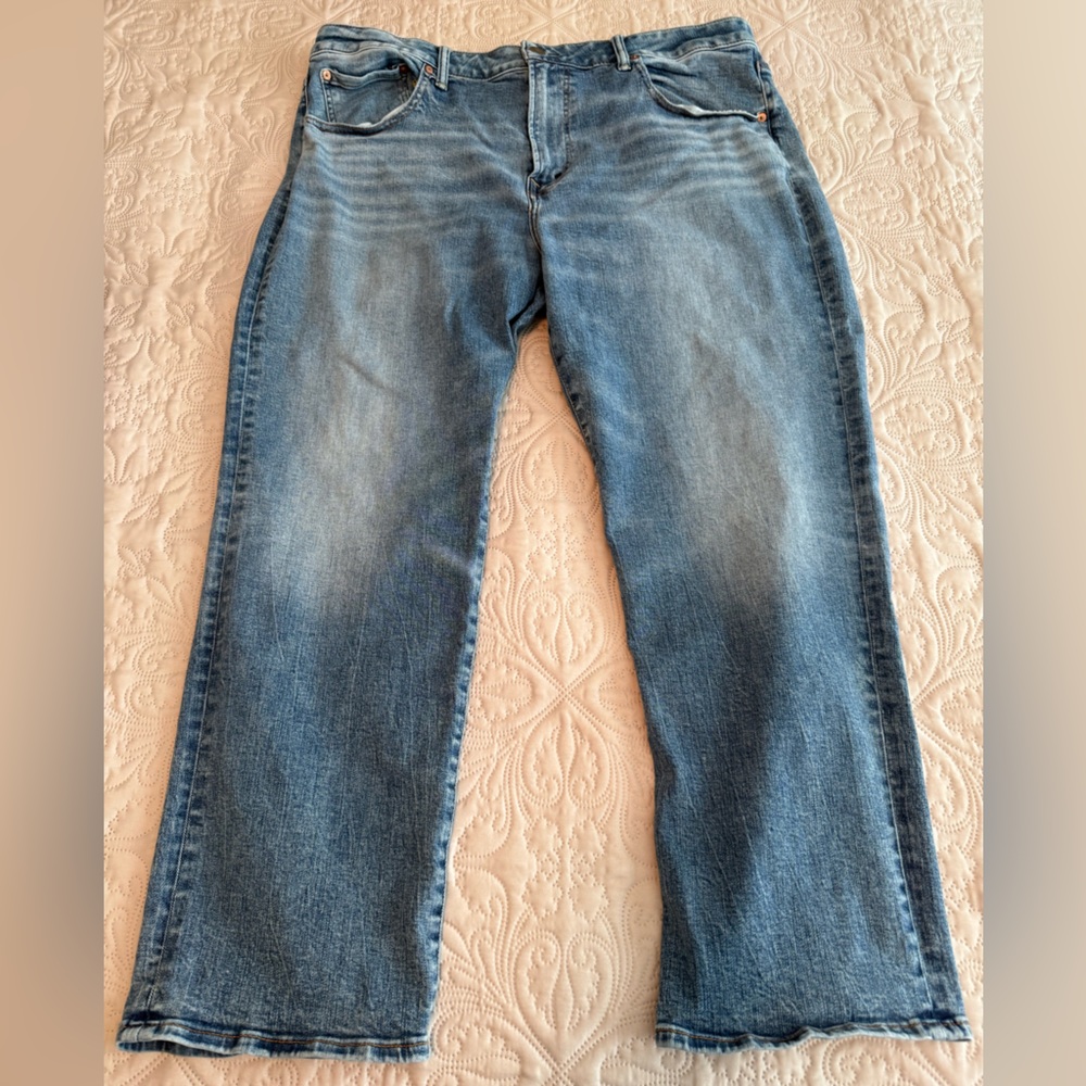 American Eagle Outfitters Sky Blue Relaxed Jeans
